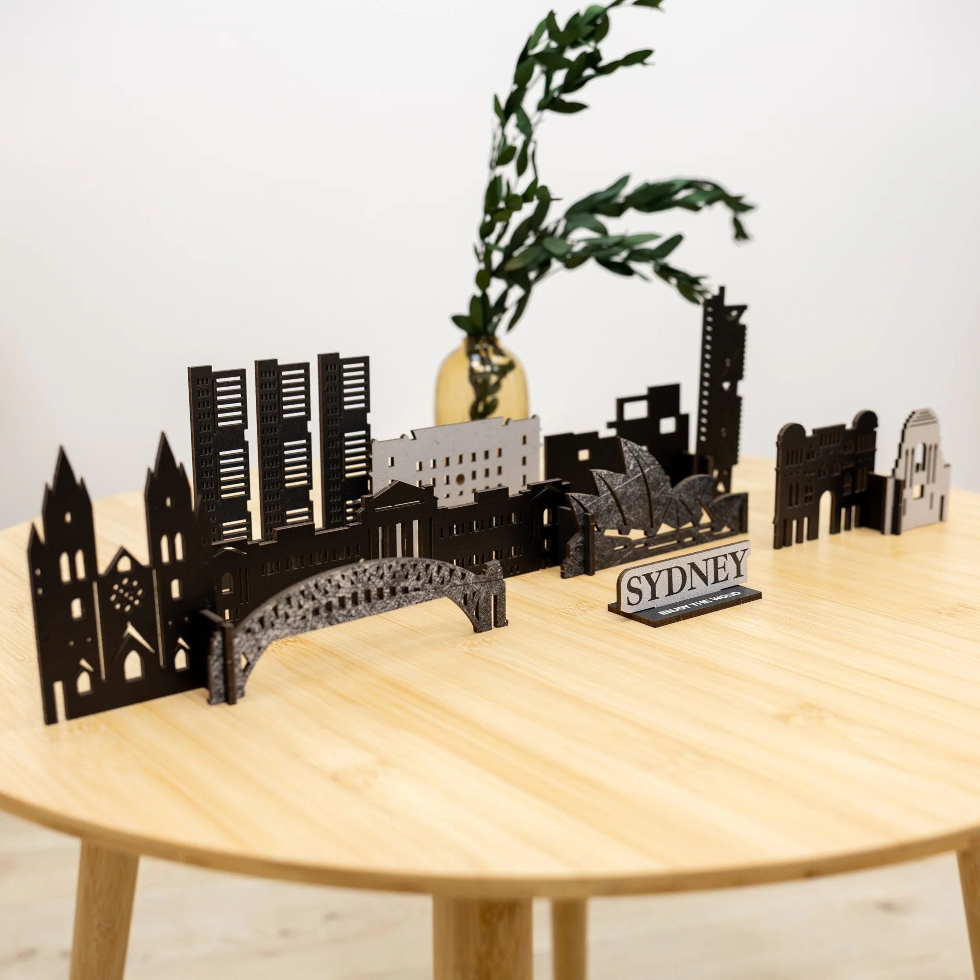 Wooden Travel Decor Memory City – Sydney - Image 8