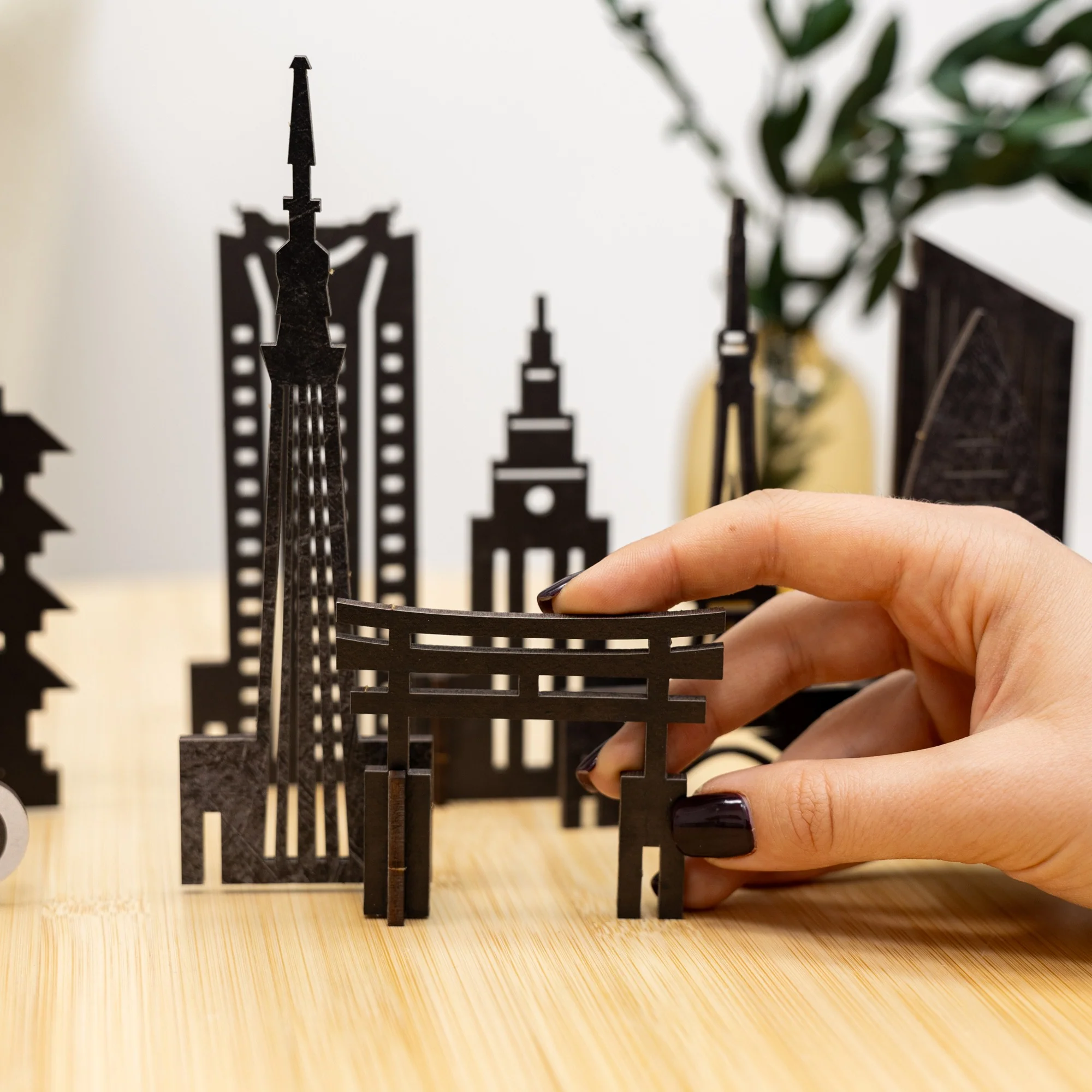 Wooden Travel Decor Memory City – Tokyo - Image 10