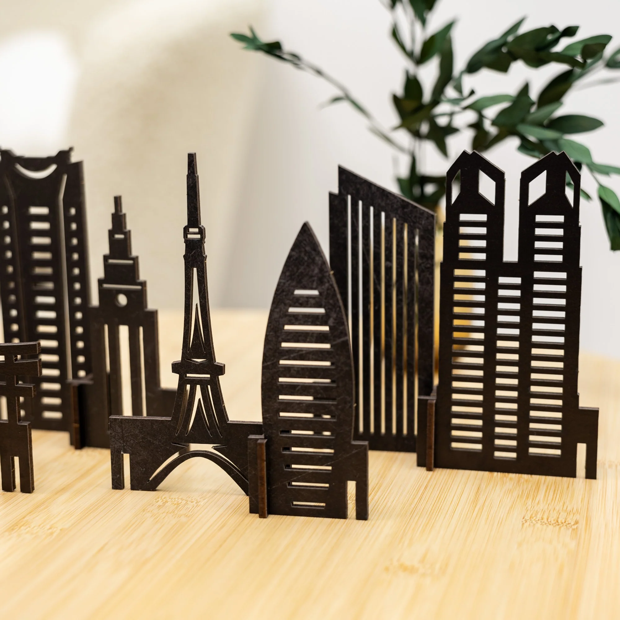 Wooden Travel Decor Memory City – Tokyo - Image 3