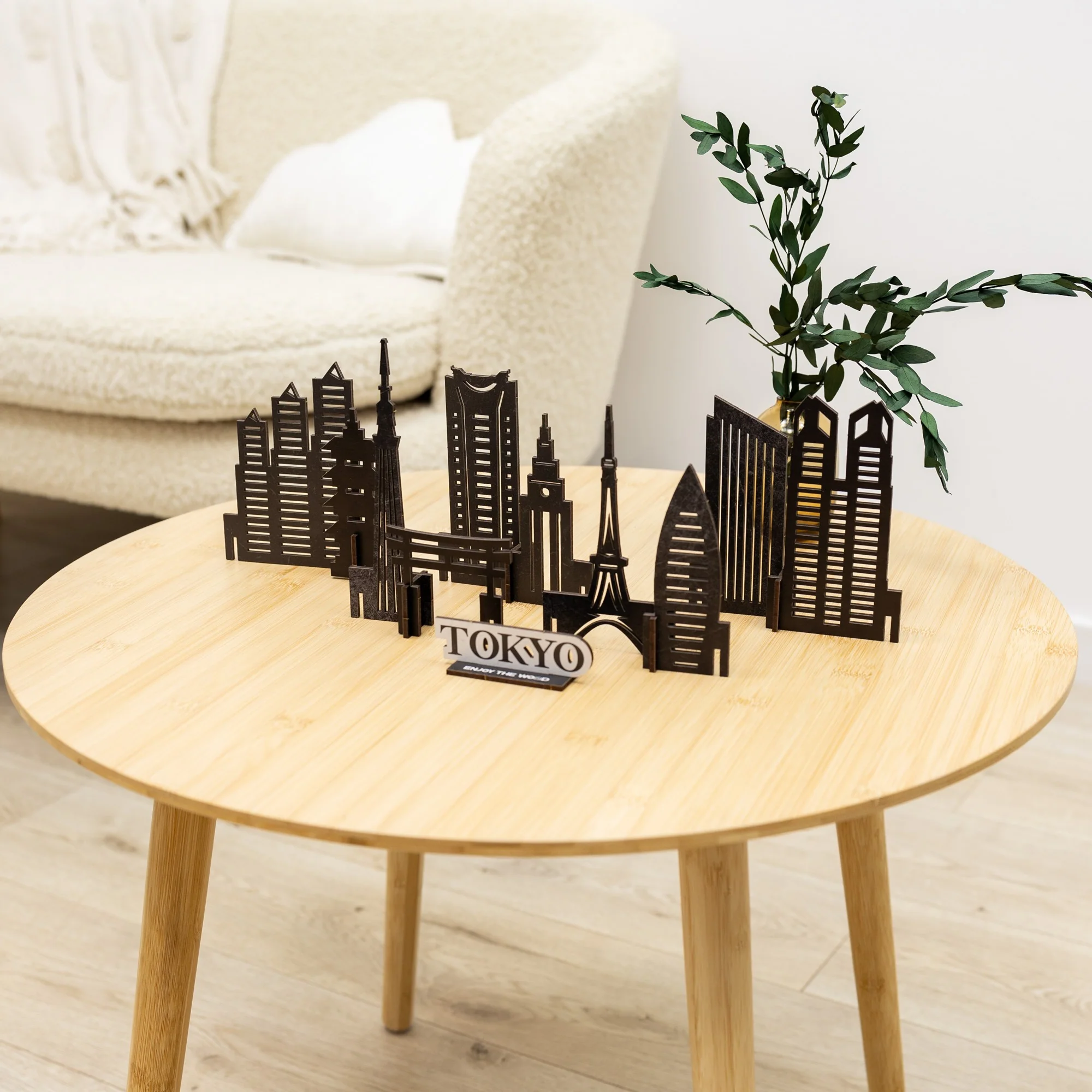 Wooden Travel Decor Memory City – Tokyo - Image 6
