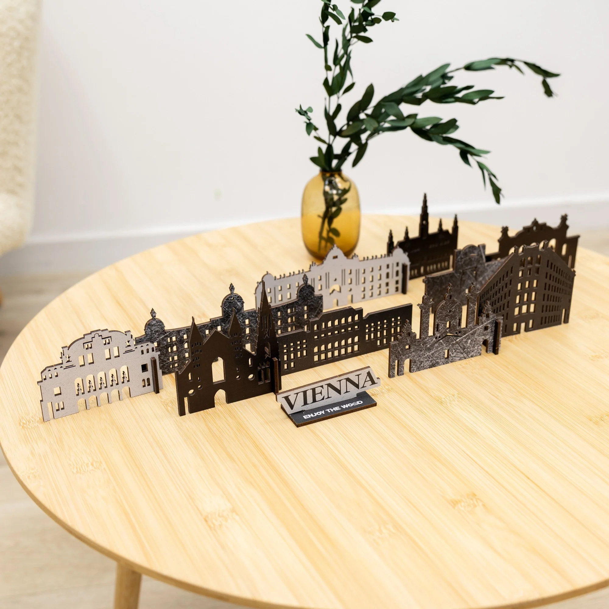 Wooden Travel Decor Memory City – Vienna - Image 8