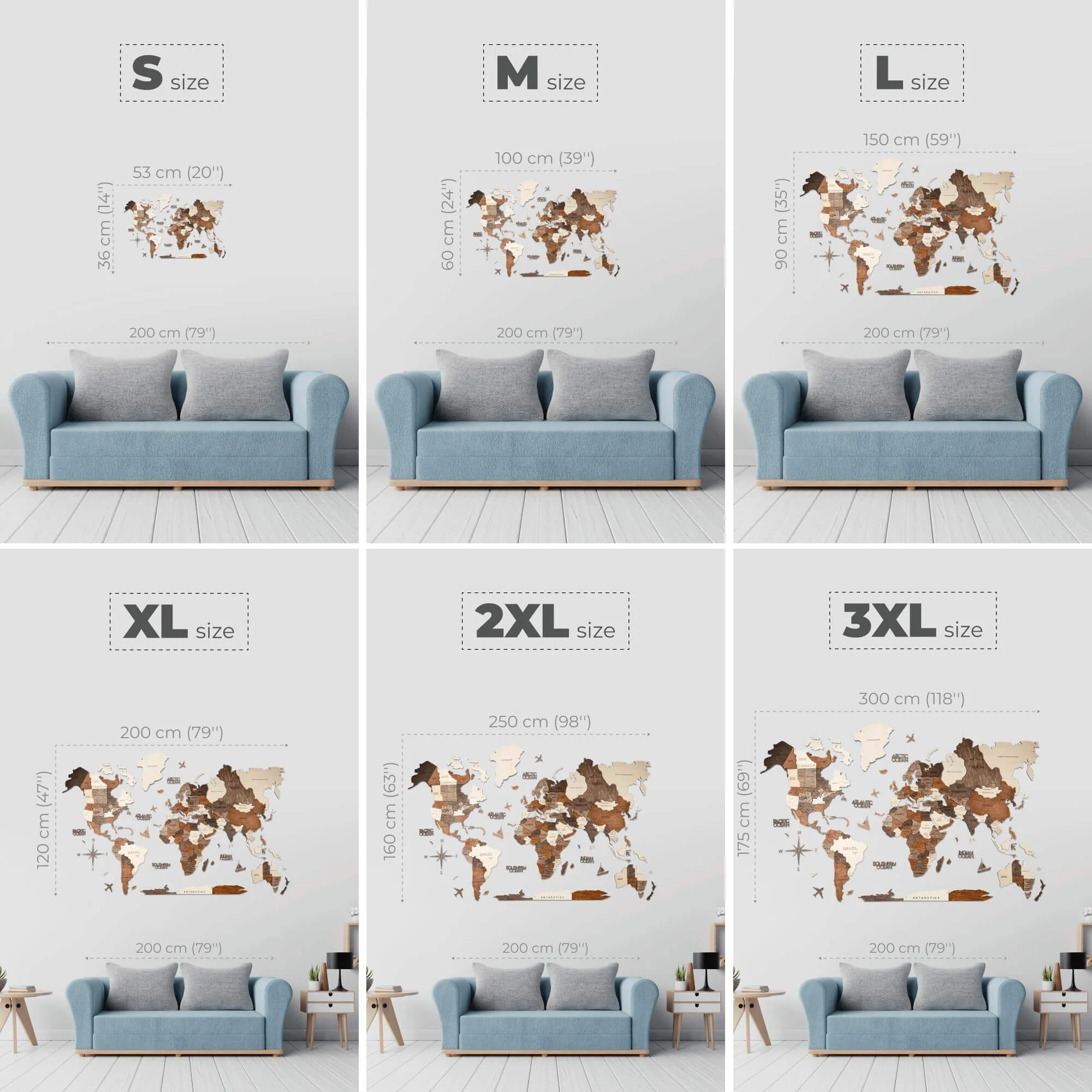 Wooden Wall Decor for Living Room - Image 4